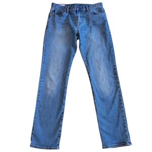 Gap Blue Straight Leg Denim Jeans Size‎ 31 x 32